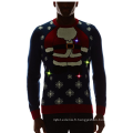 PK1875HX Ugly Noël chandail pour hommes Santa Light Up